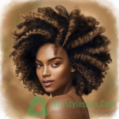 Afro Hairstyle for Women