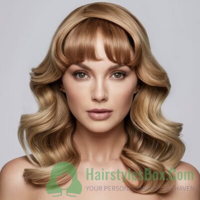Arched Bangs Hairstyle for Women