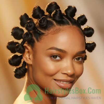 Bantu Knots Hairstyle for Women