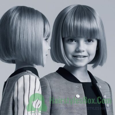 Bob Cut Hairstyle for Girls