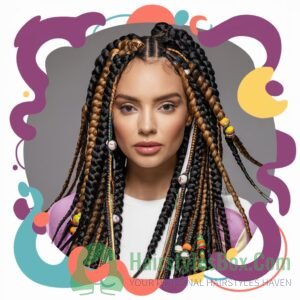 Box Braids Hairstyle for Women1