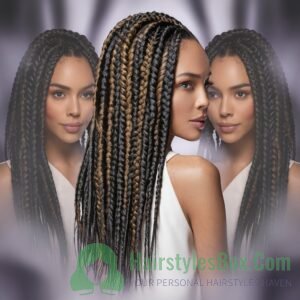 Box Braids Hairstyle for Women