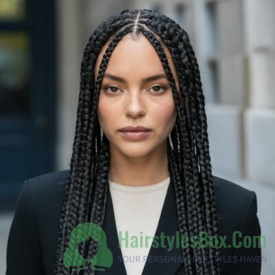 Box Braids Hairstyle for Women