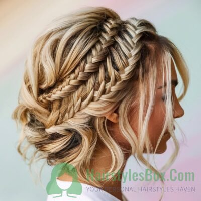 Braided Details Hairstyle for Women