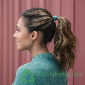 Bubble Ponytail Hairstyle for Women