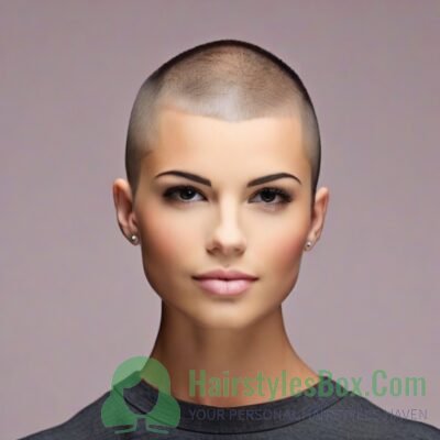 Buzz Cut Hairstyle for Women