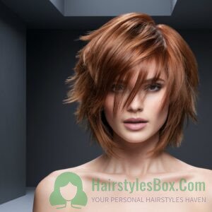 Choppy Layers Hairstyle for Women