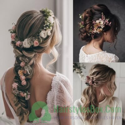 Flower Accessories Hairstyle for Women