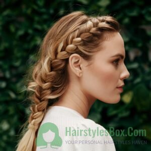 French Braid Hairstyle for Women
