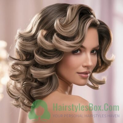 Glamorous Curls Hairstyle for Women