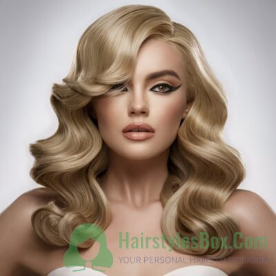 Hollywood Waves Hairstyle for Women