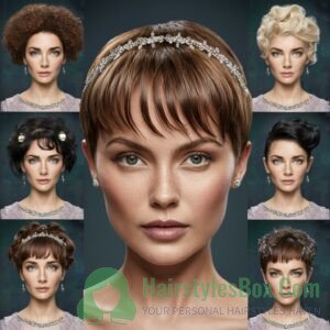 Pixie with Bangs Hairstyles for Women
