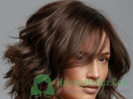 Textured Ends Hairstyle for Women