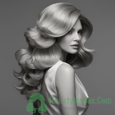 Voluminous Blowout Hairstyle for Women