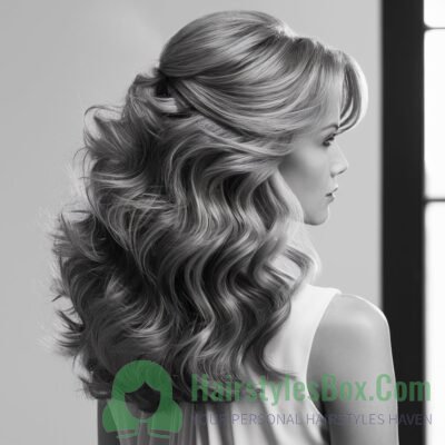 Voluminous Blowout Hairstyle for Women