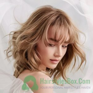 Wispy Bangs Hairstyle for Women