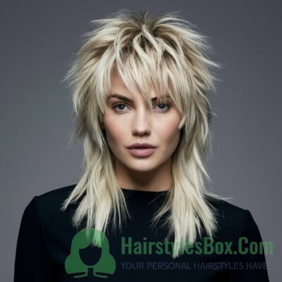 Wolf Cut Hairstyle for Women
