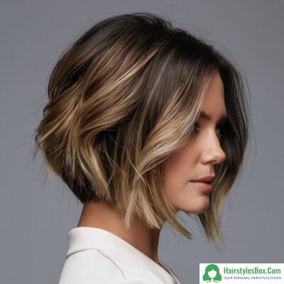 A-Line Bob Hairstyle for Short Hair