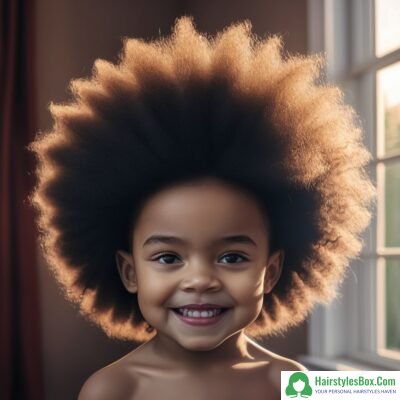 Afro Hairstyle for Kids