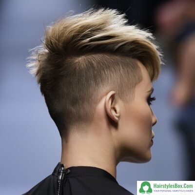 Back Undercut Hairstyle for Short Hair