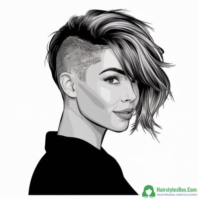 Back Undercut Hairstyle for Short Hair