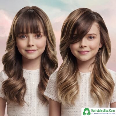 Bangs or Fringe Hairstyle for Kids