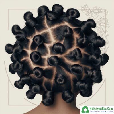 Bantu Knots Hairstyle for Black Girls
