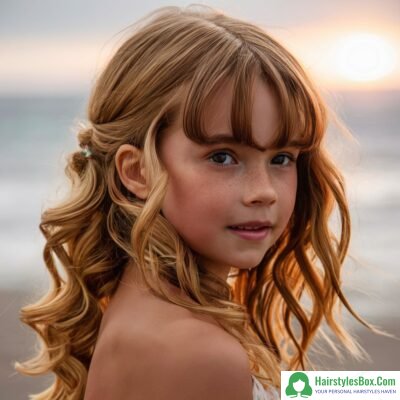 Beach Waves Hairstyle for Girls