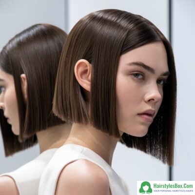 Blunt Bob Hairstyle for Short Hair