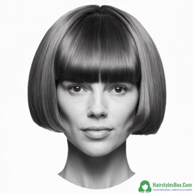 Blunt Bob Hairstyle for Short Hair