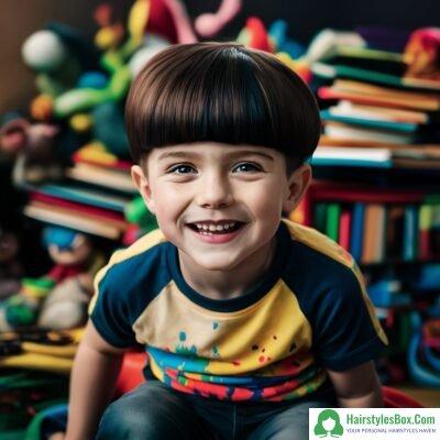 Bowl Cut Hairstyle for Children