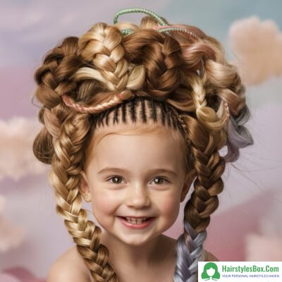 Braids Hairstyle for Children