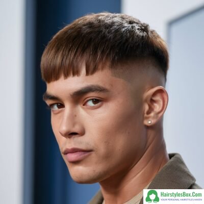 Brush Cut Short Haircut for Men