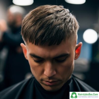 Brush Cut Short Haircut for Men