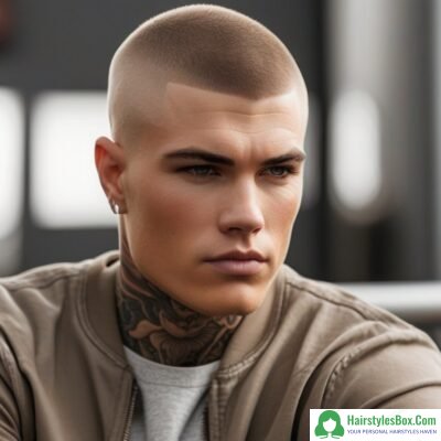 Butch Cut Short Haircut for Men. Photo