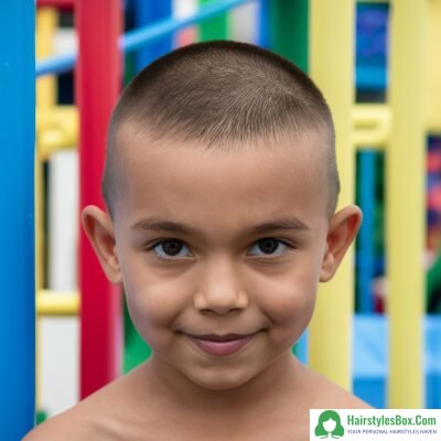 Buzz Cut Hairstyle for Boys