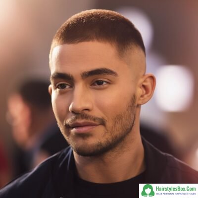 Buzz Cut Hairstyle for Zayn Malik