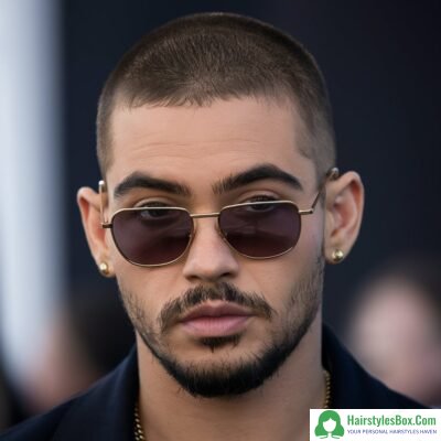 Buzz Cut Hairstyle for Zayn Malik