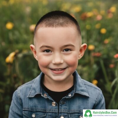 Buzz cut Hairstyle for Kids