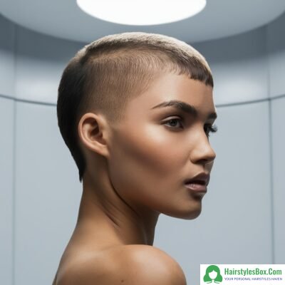 Classic Buzz Hairstyle for Short Hair