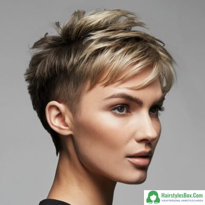 Classic Pixie Hairstyle for Short Hair