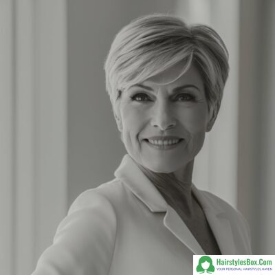 Classic Pixie Hairstyle for Women Over 50