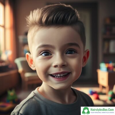 Crew Cut Hairstyle For Children