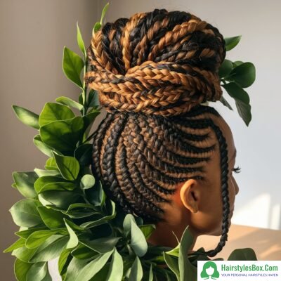 Crochet Braids Hairstyle for Natural Hair