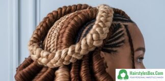 Crotchet Braids Hairstyles with Brazilian Wool