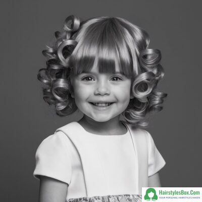 Curly Locks Hairstyle for Children