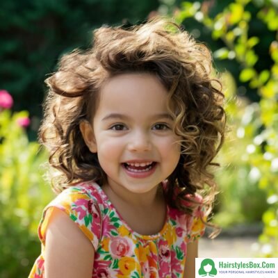 Curly Locks Hairstyle for Children