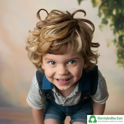 Curly Top Hairstyle for Children