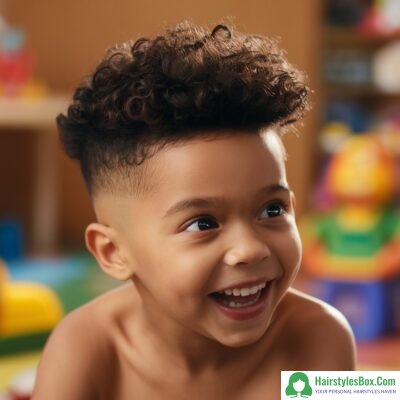 Curly Top Hairstyle for Kids