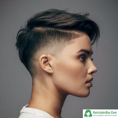 Faded Buzz Hairstyle for Short Hair